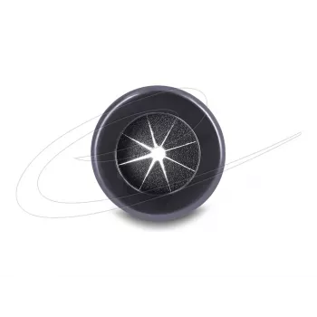 Delock guminis kabelio įvadas apvalus Ø 38 mm juodas, pakuotėje 10 vnt.