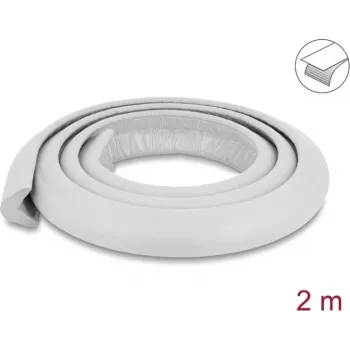 Delock lipni apsauginė putų juosta 35 x 13 mm, 2 m, pilka 18489
