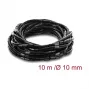 Delock Spiralinis kabelių apvyniojimas 10 mm skersmuo 10 m juoda | ITwork.lt