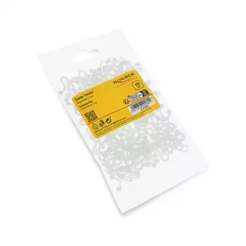 Delock Spiralinis kabelių vyniojimas 5 mm skaidrus, 100 vnt.