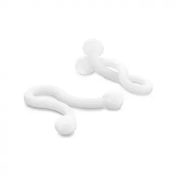 Delock Spiralinis kabelių vyniojimas 5 mm skaidrus, 100 vnt.
