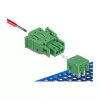 Delock gnybtų blokelių rinkinys PCB 2 kontaktų 3,81 mm žingsniu horizontalus 65952