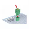 Delock 66500 gnybtų blokų rinkinys PCB plokštėms, 2 kontaktų, 5,08 mm žingsnis, vertikalus