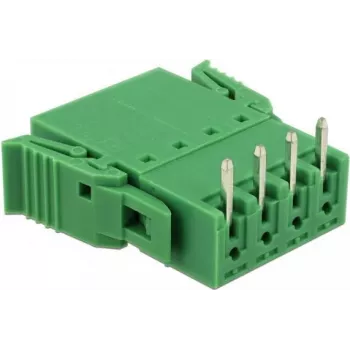 Delock gnybtų blokų rinkinys PCB plokštei, 4 kontaktų, 3,81 mm žingsnio, horizontalus (65954)