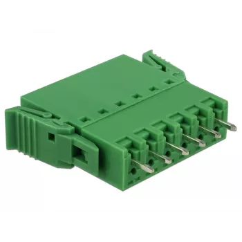 Delock Terminalų blokų rinkinys PCB 6 kontaktų 3,81 mm žingsniu vertikalus (65972)