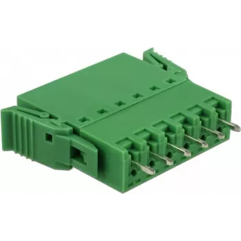 Delock Terminalų blokų rinkinys PCB 6 kontaktų 3,81 mm žingsniu vertikalus (65972)