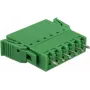 Delock Terminalų blokų rinkinys PCB 6 kontaktų 3,81 mm žingsniu vertikalus (65972)