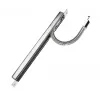 DELTA ATLO-KPS-21X262/SHEEL-S įleidžiamas kabelių įvadas su šepetėlio sandarikliu, anoduotas sidabras, 262 mm