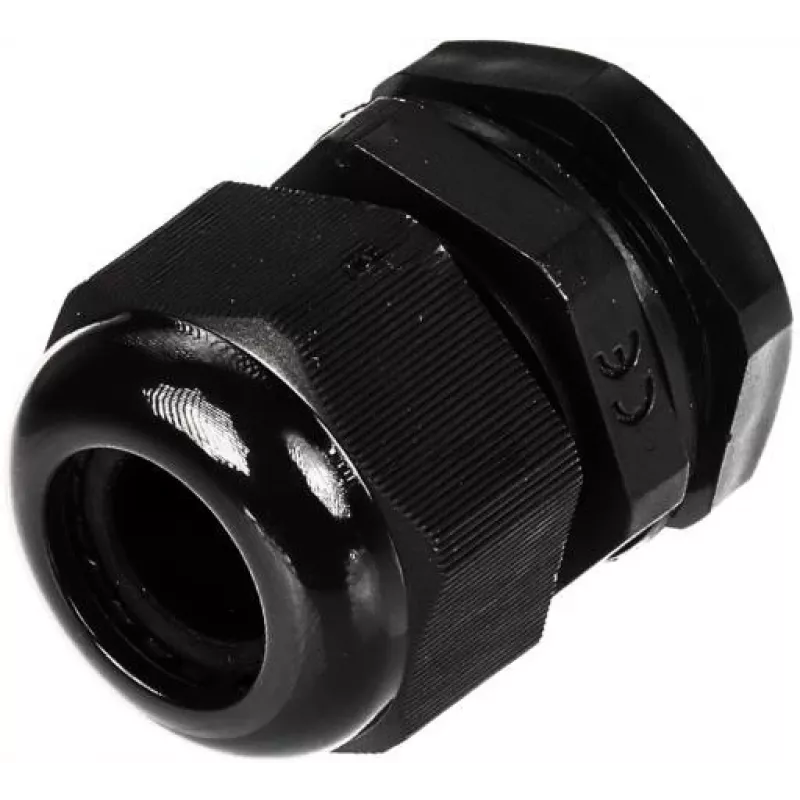 DELTA izoliuota kabelių įvado jungtis G3/4-BLACK IP68 3/4