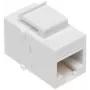 DELTA Keystone Modulis FX-RJ45-G/RJ45-G Cat.6 UTP RJ45 Moteris į RJ45 Moteris Jungtis, Pilka