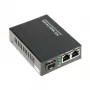 DELTA SPS-2P/1SFP pramoninis PoE+ komutatorius, 2 Gigabit RJ45 + 1 SFP, 60 W biudžetas, DIN bėgelis