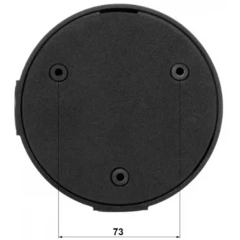 DELTA STG-PFA130-E jungiamasis dėžė Dahua kupolinėms kameroms, tvirtinama prie sienos/lubų, aliuminis, juoda STG-PFA130-E(BLACK)