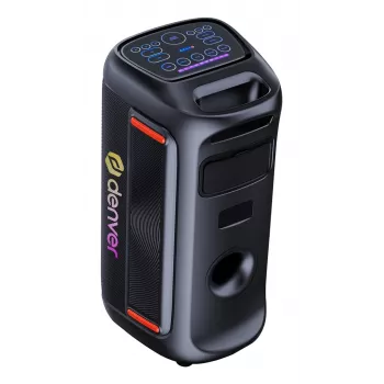 Denver BPS-370 Nešiojamas Bluetooth vakarėlių garsiakalbis 1000W PMPO