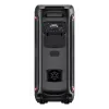 Denver BPS-470 Bluetooth Party Speaker su Karaoke, 2000W PMPO, 20W RMS, LED šviesos, FM radijas, TWS, Mikrofonas įtrauktas, Juoda