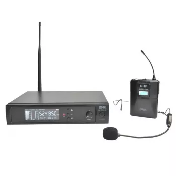 DENVER DNA VM belaidžiai ausinių ant ausų su Bluetooth 5.0, 40 mm tvarkyklėmis, 8 val. baterija, sulankstomi, juodi
