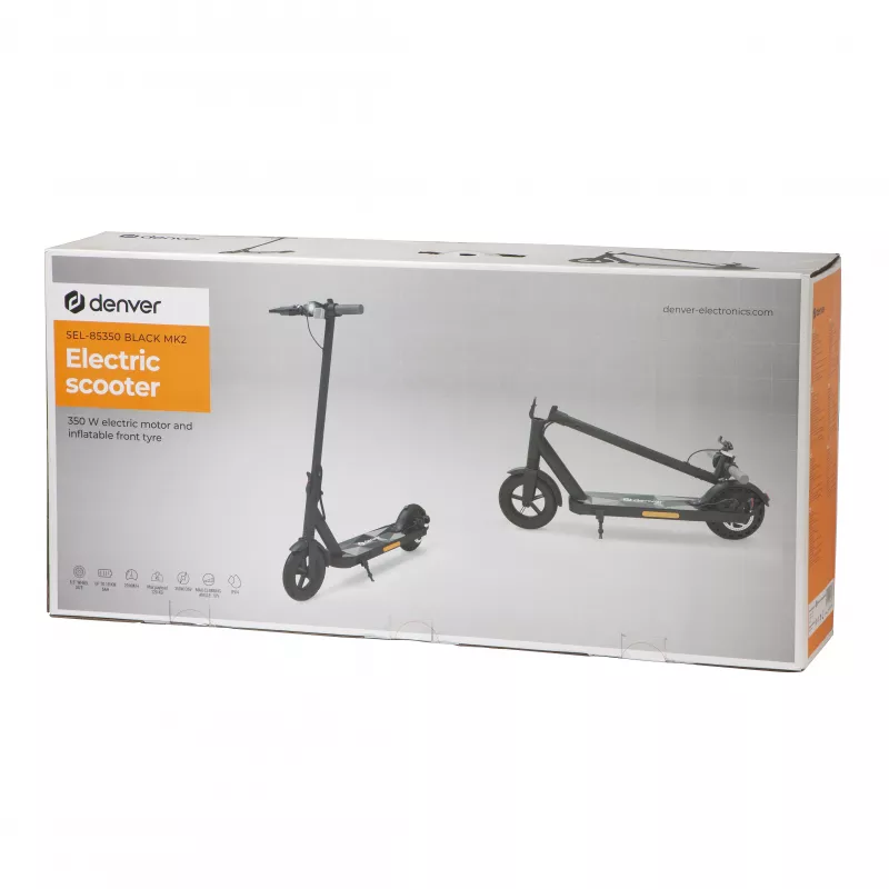 Denver SEL-85360FB greitasis elektrinis paspirtukas, 8.5", 350 W, juodas