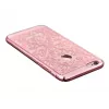 Devia Apple iPhone 7 Plus Baroque su Swarovski kristalais – apsauginis dėklas rožinio aukso spalvos