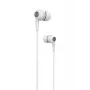 Devia Kintone Wired Earphones su 3.5mm lizdu, Balti