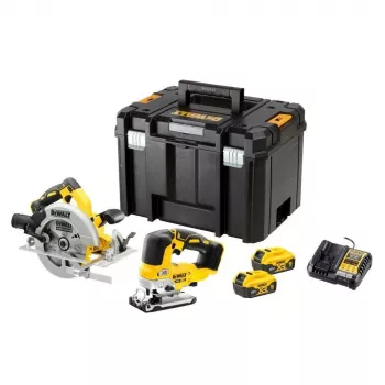 DEWALT 18V Kombinuotas Rinkinys DCK2012P2T (DCS570 + DCS334) 2x5.0Ah