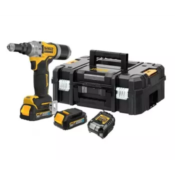 DEWALT 18V belaidė kniedijimo pistole DCF414E2GT 20kN 30mm 2x1,7Ah POWERSTACK TSTAK
