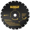 DEWALT 255 mm 24T pjovimo diskas žoliapjovei, skirtas 54V XR FlexVolt