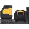 DEWALT Kryžminis Linijinis Lazeris DCE088NG18, 12/18V (Juodas/Geltonas, Be Akumuliatoriaus ir Įkroviklio, Žalios Lazerio Linijos, T STAK Dėžutė)