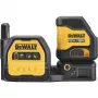DEWALT Kryžminis Linijinis Lazeris DCE088NG18, 12/18V (Juodas/Geltonas, Be Akumuliatoriaus ir Įkroviklio, Žalios Lazerio Linijos, T STAK Dėžutė)