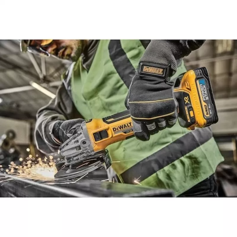 DeWALT DCG405H2T-QW Belaidis grindų poliravimo/šlifavimo aparatas 18V 125mm 5.0Ah XR Li-Ion Brushless TSTAK II komplektas