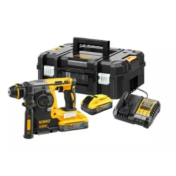 DEWALT DCH273H2T-QW 18V XR bešepetėlis SDS-Plus rotorinis plaktukas su 2x 5.0Ah baterijomis, įkrovikliu ir TSTAK dėže