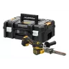 DEWALT DCM200NT-XJ 18V XR beltinis šlifuoklis, 75x457 mm, bešepetėlis variklis, kintamas greitis, juoda/geltona