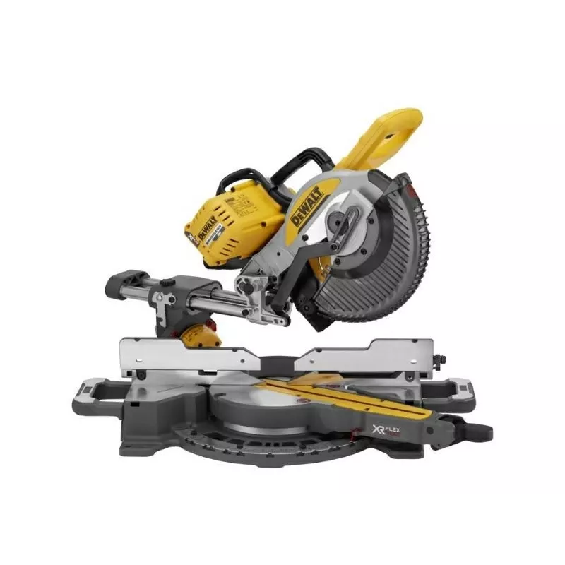 DeWALT DCS727N-XJ 54V XR FLEXVOLT belaidis slydimo kombinuotas kampinis pjūklas (be akumuliatoriaus)