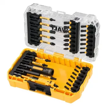 DEWALT DT70747T-QZ 36 vnt. Impact Torsion atsuktuvų antgalių rinkinys su Tough Case+ dėklu