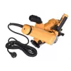 DEWALT DWE46107 125 mm kampinis šlifuoklis su dulkių gaubtu 1400 W