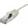 Dexlan Cat. 6A S/FTP (PiMf) itin plonas LSZH tinklo kabelis, 0,5 m, pilkas 858701