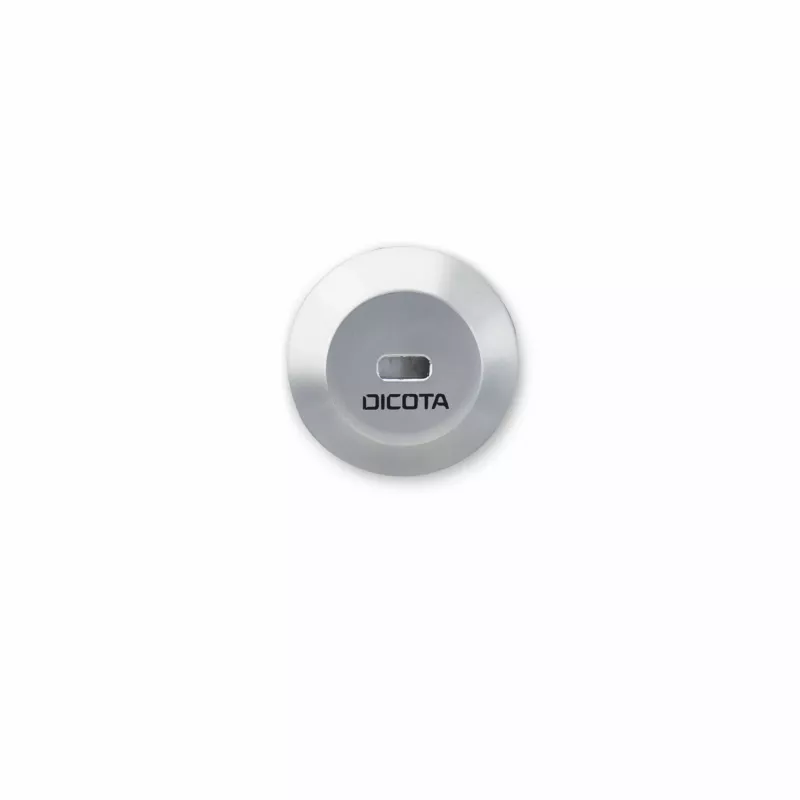 DICOTA nešiojamojo kompiuterio užrakto inkarinė plokštė T-Lock, sidabrinė D32052