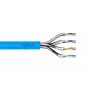 DIGITUS Cat6A montavimo kabelis U/FTP Dca AWG 23/1 LSOH 500m mėlynas ritėje