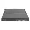 DIGITUS Modular 19 colių HD LCD KVM konsolė su 8 prievadų HDMI KVM jungikliu, jutikliniu kilimėliu, vokiška klaviatūros išdėstymu