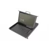 DIGITUS Modular Console 17 inch HD LCD, 16-Port VGA KVM, German Keyboard Layout