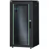 DIGITUS Unique 26U tinklo spinta 1342x600x1000mm juoda (laisvai pastatoma, stiklo durys)