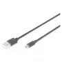 DIGITUS USB 2.0 laidas Type A – Micro B (vyriškas/vyriškas) 1,8 m juodas