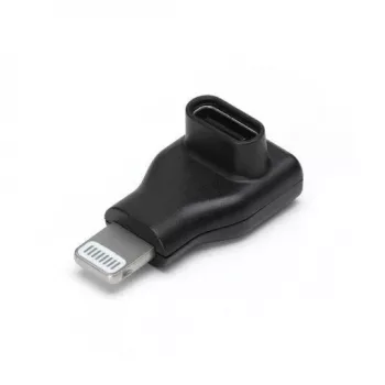 DJI Mic 2 imtuvas ir šviesos adapteris mobiliesiems