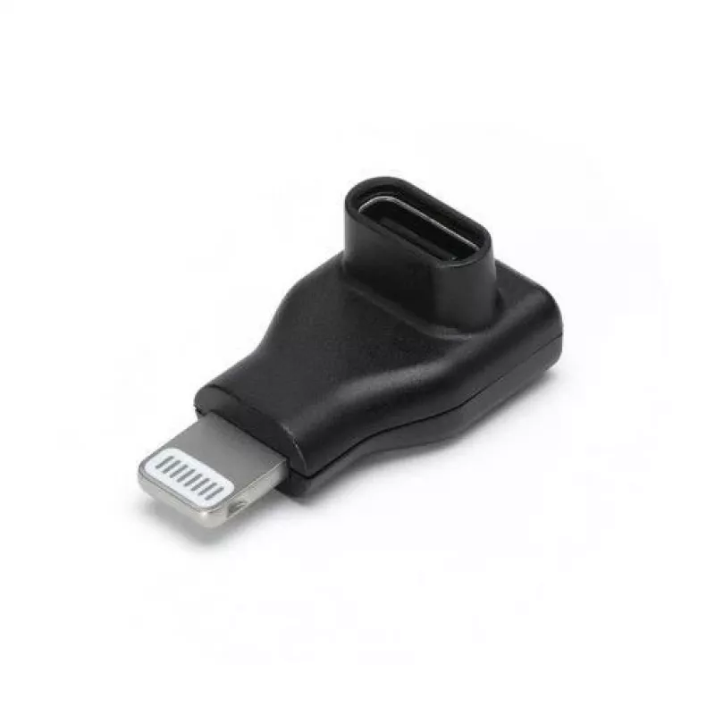 DJI Mic 2 imtuvas ir šviesos adapteris mobiliesiems