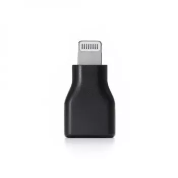 DJI Mic 2 imtuvas ir šviesos adapteris mobiliesiems