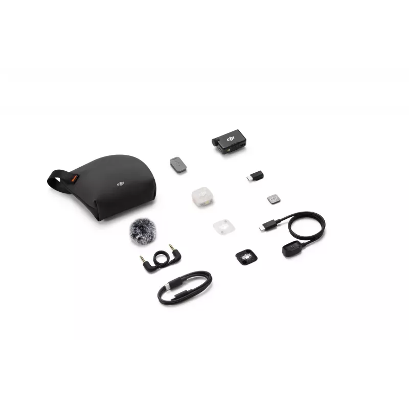 DJI Mic Mini 2S (1 TX + 1 RX) mikrofonas