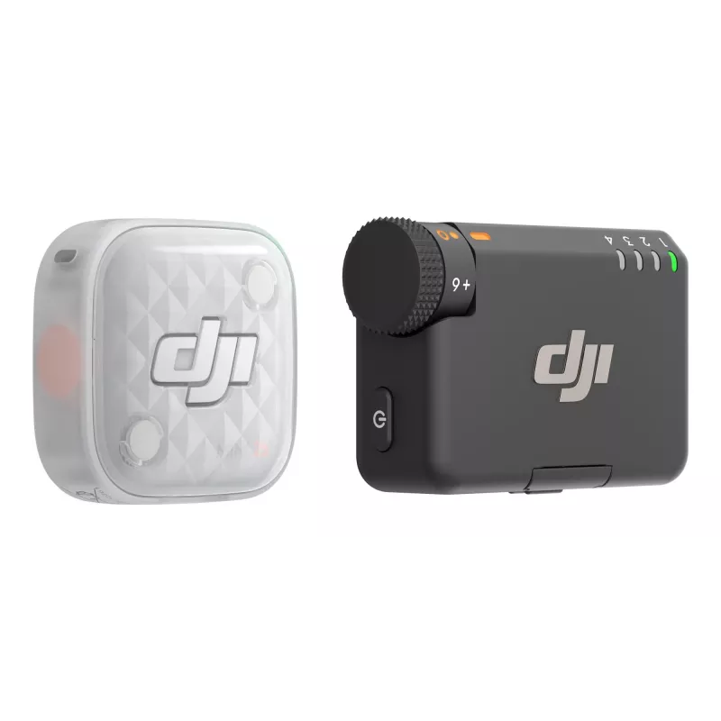 DJI Mic Mini 2S (1 TX + 1 RX) mikrofonas