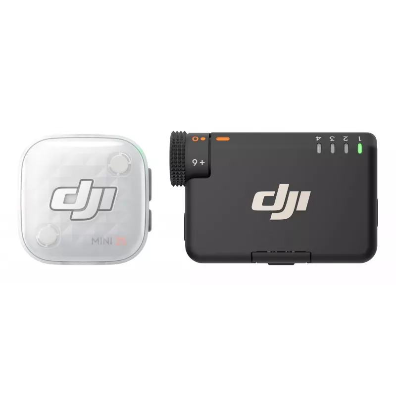 DJI Mic Mini 2S (1 TX + 1 RX) mikrofonas