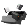 DJI Mic Mini 2S belaidė mikrofonų sistema (2 siųstuvai + 1 imtuvas + įkrovimo dėklas)