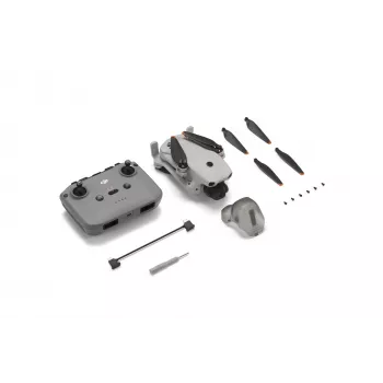 DJI Mini 2 Fly More Combo - itin lengvas dronas su 4K vaizdo įrašu, 3 ašių gimbalu, 30 min skrydžio laiko, GPS, 2.7K vaizdo įrašu, 12MP nuotraukomis, sulankstomu ketursparniu