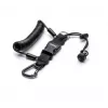 DJI Osmo Pocket Anti-Loss Lanyard – reguliuojamas nailoninis riešo dirželis DJI Osmo Pocket ir Pocket 2, juodas