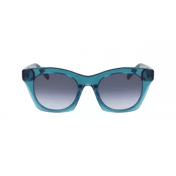 DKNY Moteriški Akiniai DK541S-430 Havana Acetato Rėmelis Rudi Gradientiniai Stiklai 51mm
